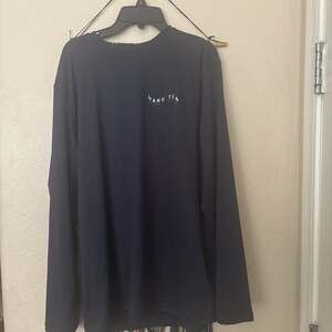 Medium Hang Ten Men's Long Sleeve Sun Tee Sun Protection Blue